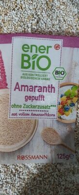 Amaranth gepufft
