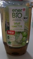 Sirup Limette auf Agavendicksaftbasis