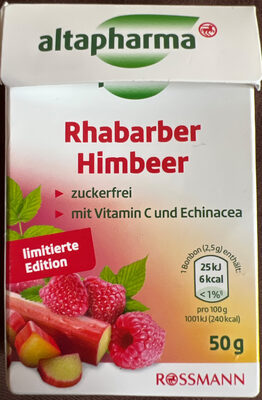 Rhabarber Himbeer Bonbons
