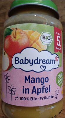 Mango in Apfel