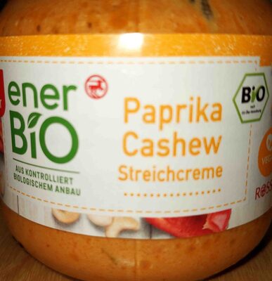 Paprika Cashew Streichcreme