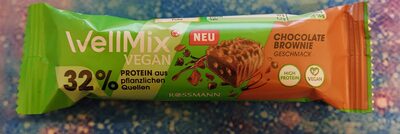 Proteinriegel Chocolate Brownie front packaging