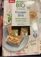 Knusperbrot Kichererbse Erbse Linse