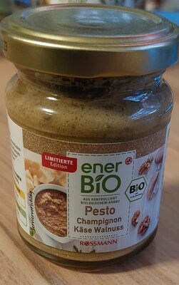 Pesto Champignon Käse Walnuss