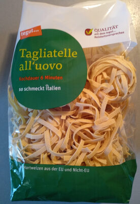 Tagliatelle all'uovo