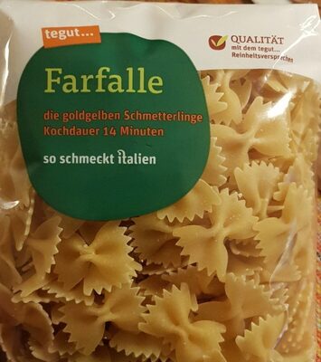 Farfalle front packaging