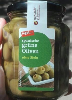 spanische grüne Oliven
