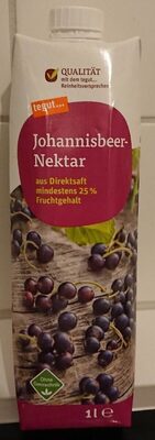 Johannisbeer-Nektar front packaging