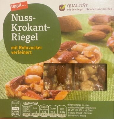 Nuss-Krokant-Riegel