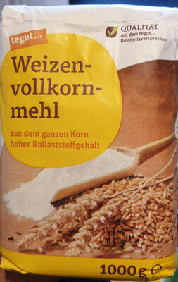 Weizenvollkornmehl - Farine complète de blé