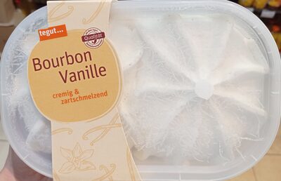 Eiscreme Bourbon Vanille front packaging
