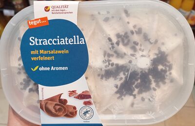 Eiscreme Stracciatella front packaging