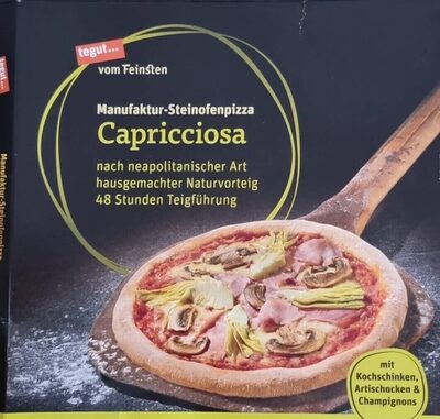 Manufaktur-Steinofenpizza Capricciosa
