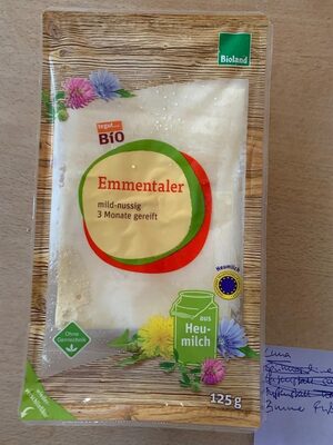 Emmentaler front packaging