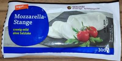 Mozzarella-Stange 45 % ohne Salzlake