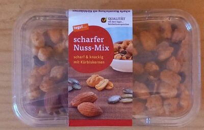 scharfer Nuss-Mix front packaging