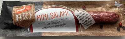 Bio Mini Salami front packaging
