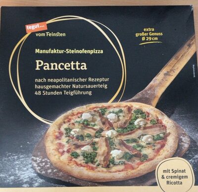Pizza Pancetta front packaging