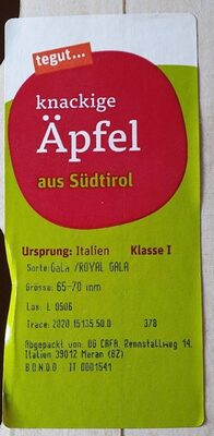 Äpfel aus Südtirol