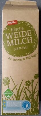 Frische Weide Milch