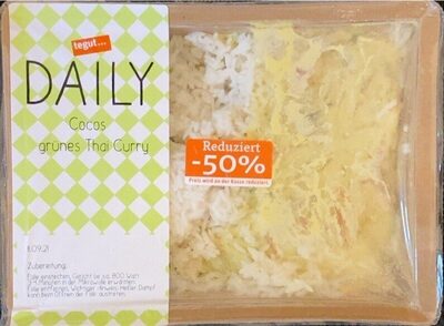 Cocos grünes Thai Curry front packaging