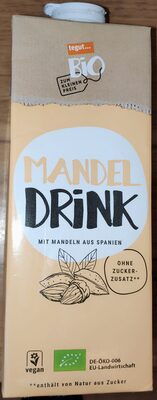 Mandel Drink (Bio) front packaging