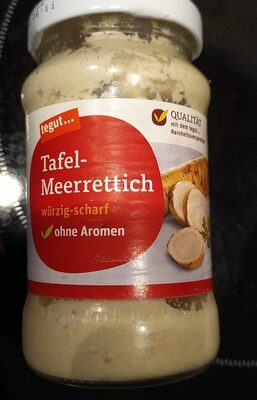 Tafel Meerrettich