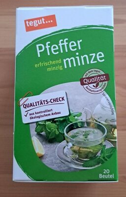 Pfefferminze Tee erfrischend minzig