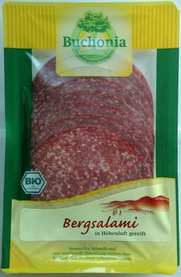 Bergsalami front packaging