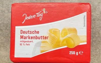 Deutsche Markenbutter mildgesäuert