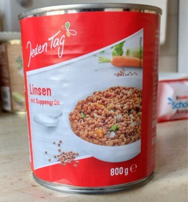 Linsen mit Suppengrün