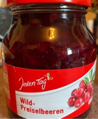 Preiselbeeren front packaging