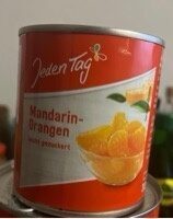 Mandarin-Orangen leicht gezuckert
