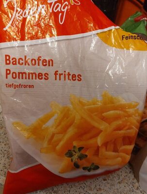Backofen Pommes frites