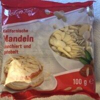 Mandeln blanchiert und gehobelt