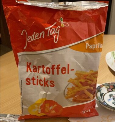 Kartoffelsticks mit Paprika
