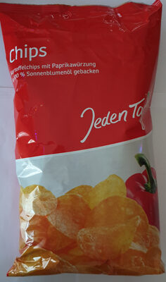 Kartoffelchips Paprikawürzung