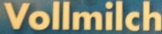 H-Vollmilch ingredients label