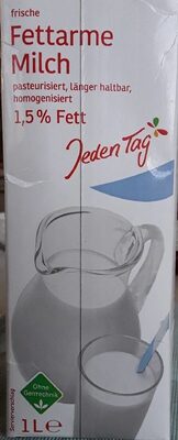 Fettarme Milch Jeden Tag front packaging