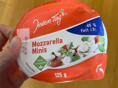Mozzarelle Minis front packaging