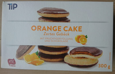 Orange Cake front packaging