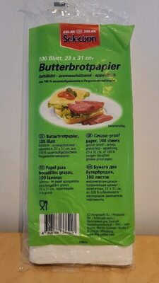 Butterbrotpapier