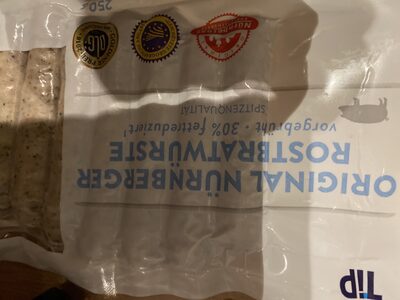 Original Nürnbergger Roastbratwürste