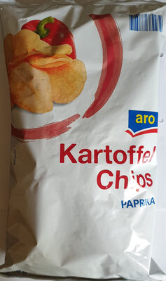 Kartoffelchips Paprika front packaging