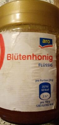 Blütenhonig front packaging