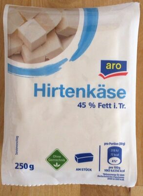 Hirtenkäse 45% fett i. tr.