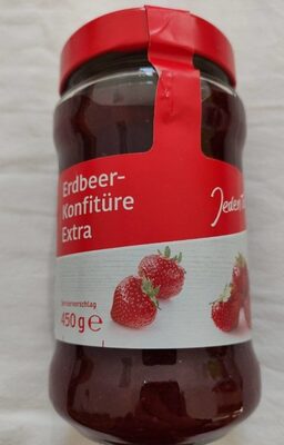 Marmelade Erdbeere front packaging