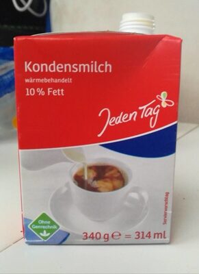 Kondensmilch 10% front packaging