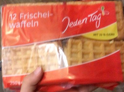 12 frischei waffeln