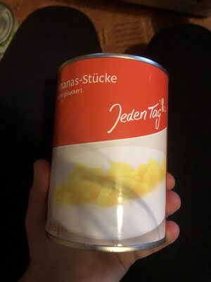 Ananas-Stücke